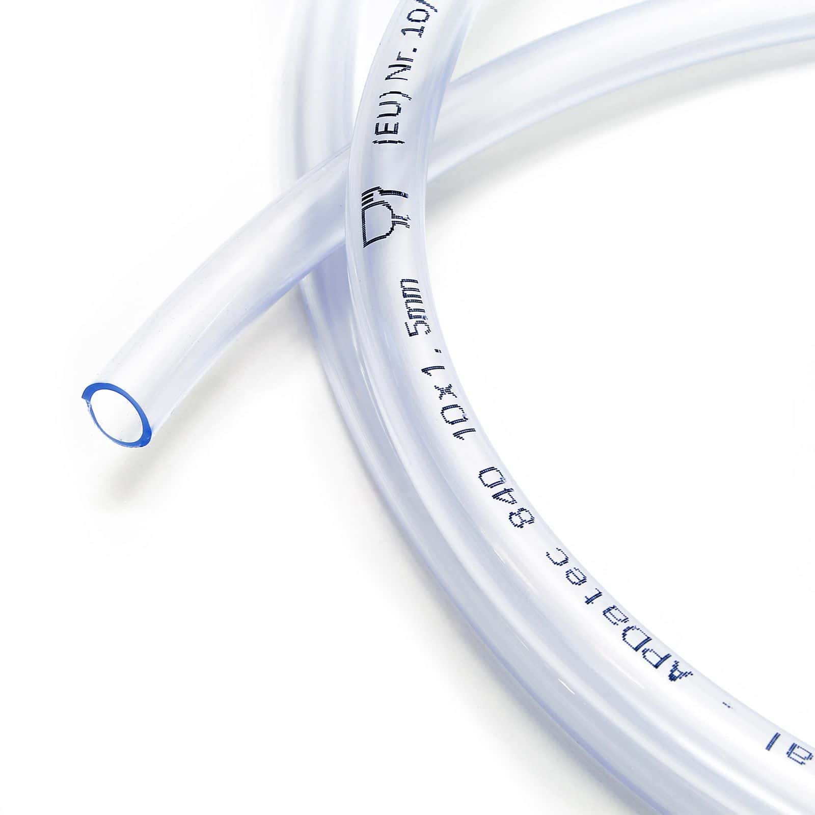 PVC-slang Akvarium 10x1,5mm transparent Luftslang säljs per meter PVC-slang Akvarium 10x1,5mm transparent Luftslang säljs per meter - Bild 1