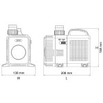 Dränkbara pumpar 12000l/h 100W" - Bild 3