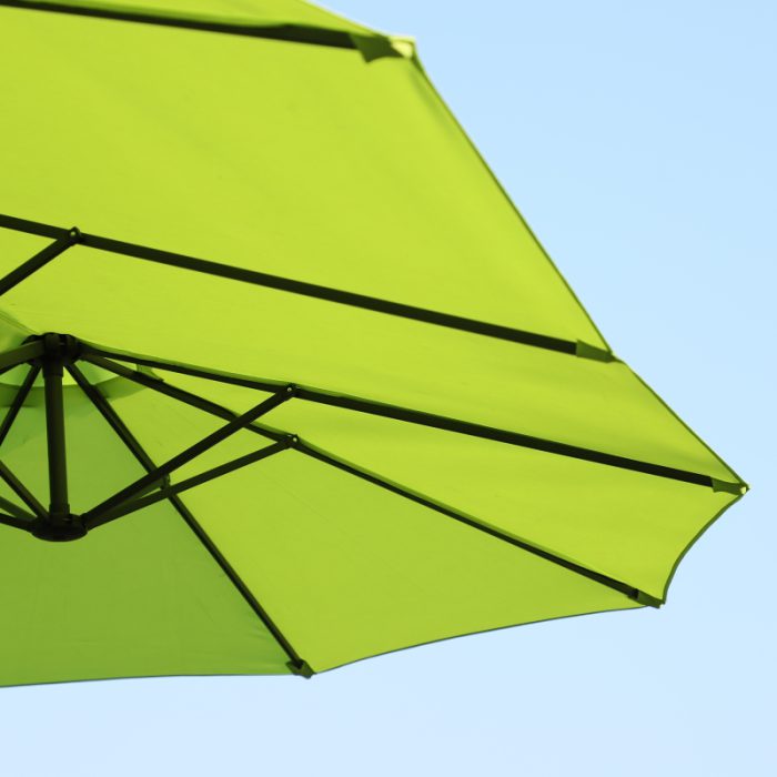 XXL parasoll med handvev 460x270x240 cm - Bild 6