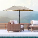 Parasoll solcellsdrivna LED 440×260 cm - Bild 4
