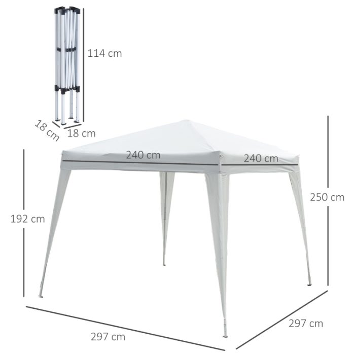 Paviljong Pop-up 2.4x2.4 m - Bild 4