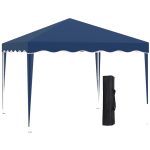 Paviljong höjdjusterbar 3x3 m