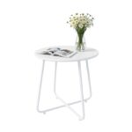 Sidobord metall 46×44 cm
