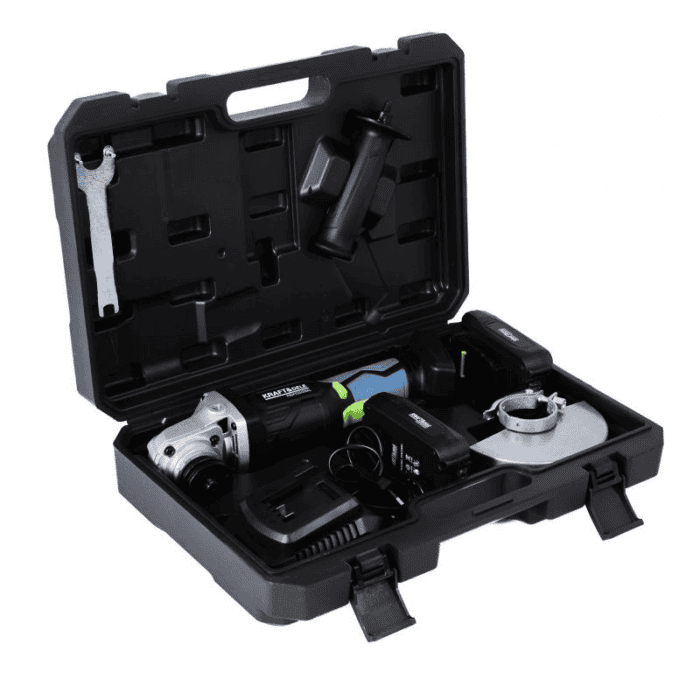 21V Sladdlös Vinkelslip – Kit - Bild 4